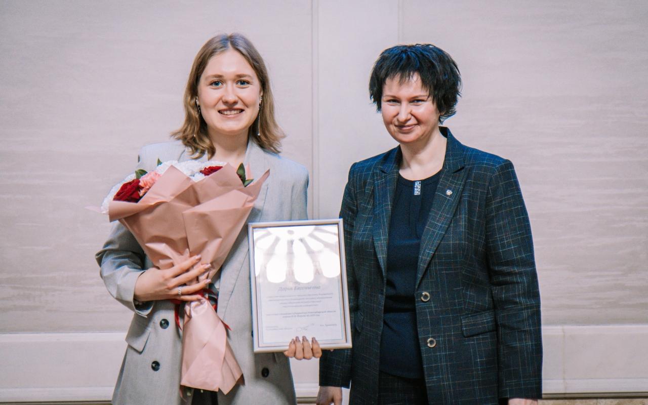 ФОТО к новости: Студенты НГПУ – стипендиаты Губернатора и Правительства Новосибирской области