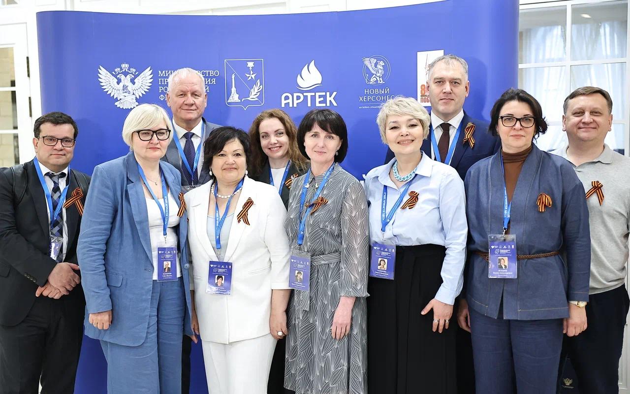 ФОТО к новости: «Министерство образования региона и команда педагогического университета должны работать бесшовно»: и. о. ректора Сергей Александрович Нелюбов принимает участие во Всероссийском совещании в центре «Корсунь»