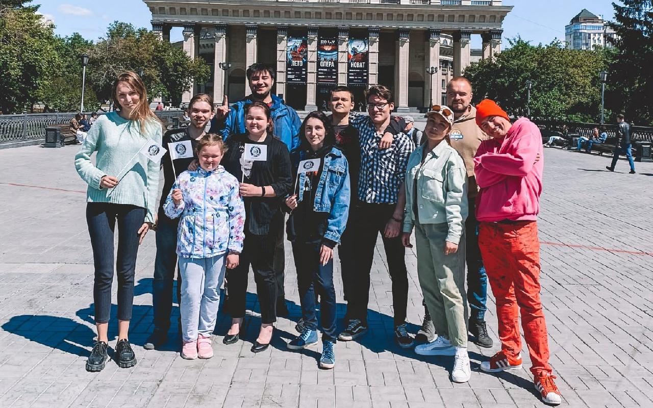 ФОТО к новости: Студенты НГПУ показали Новосибирск на проекте «Юра, мы поехали!»