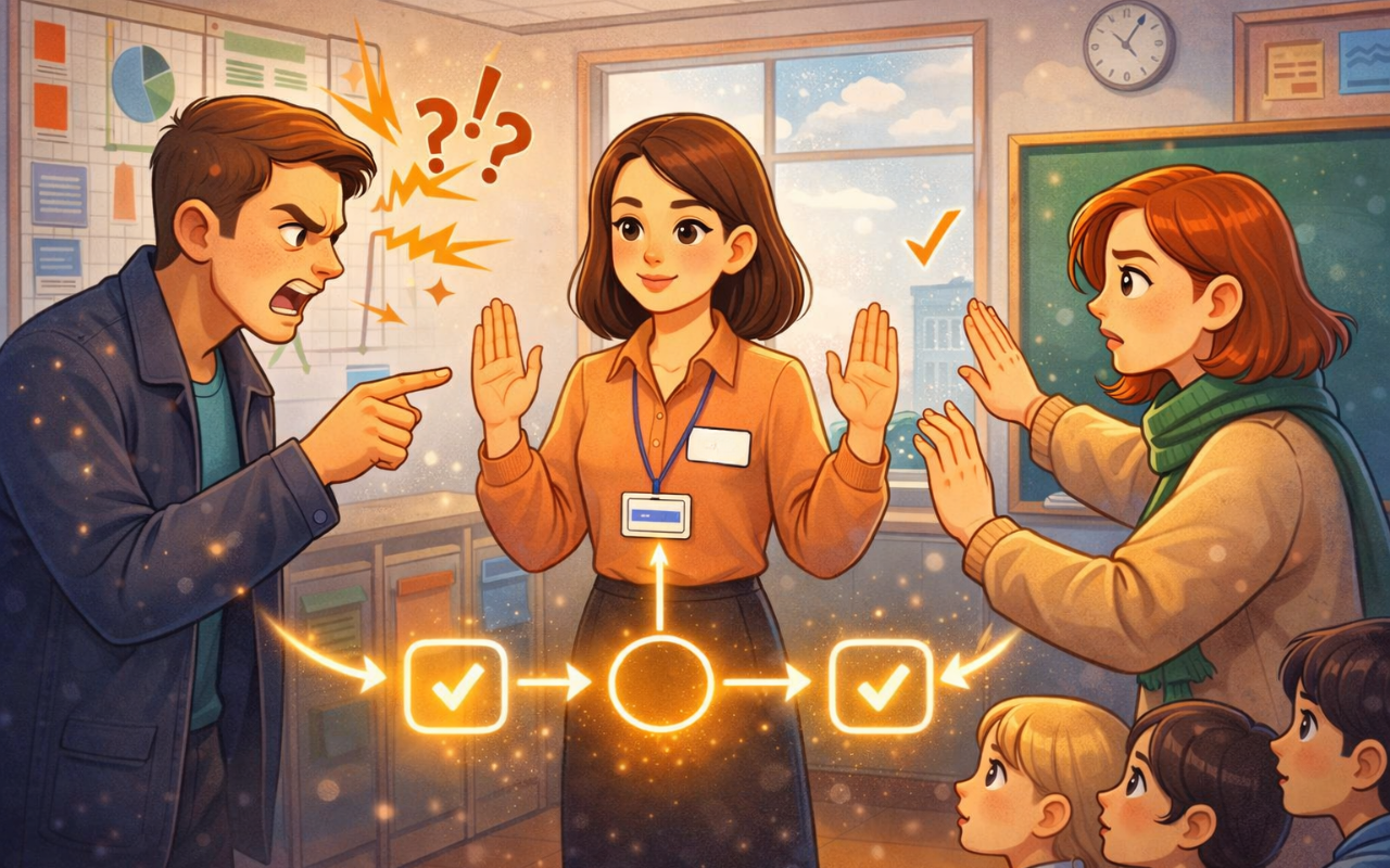 ФОТО к новости: В Минпросвещения утвердили алгоритмы действий в конфликтных ситуациях с участием педагогов