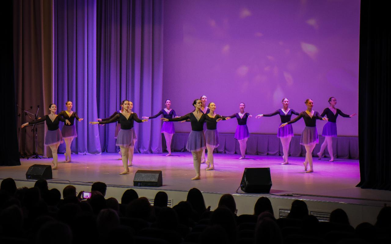 ФОТО к новости: «Для милых дам…»: в НГПУ прошёл праздничный концерт к Международному женскому дню