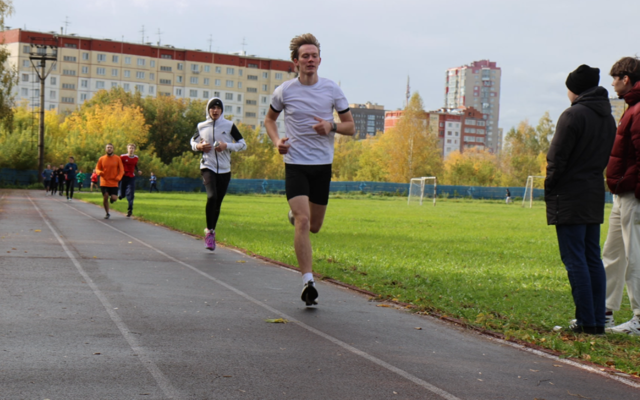 ФОТО к новости: НГПУ принял участие во Всероссийской акции «СТУДзаБЕГ»