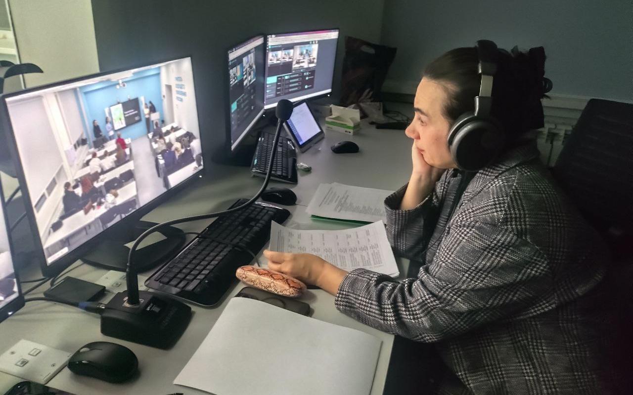 ФОТО к новости: Мультимедийный экзамен: студенты-журналисты представили свои творческие проекты медиаэкспертам