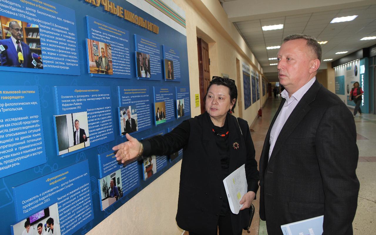 ФОТО к новости: И.о. ректора Сергей Александрович Нелюбов: «Научные подразделения НГПУ справляются со своими задачами»