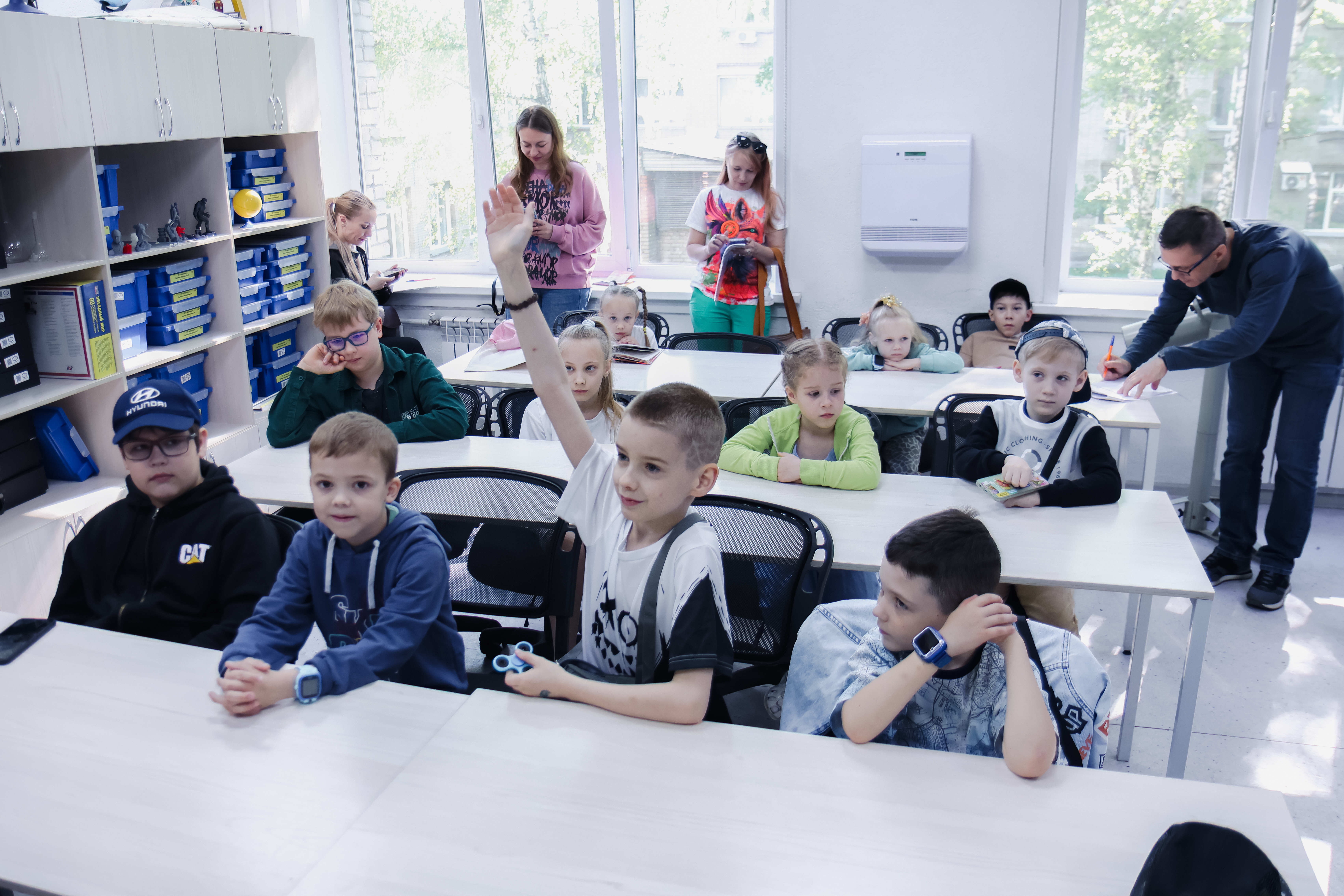 ФОТО к новости: В НГПУ стартовала первая биологическая смена «Неделя маленьких ученых. Без спешки и с радостью»