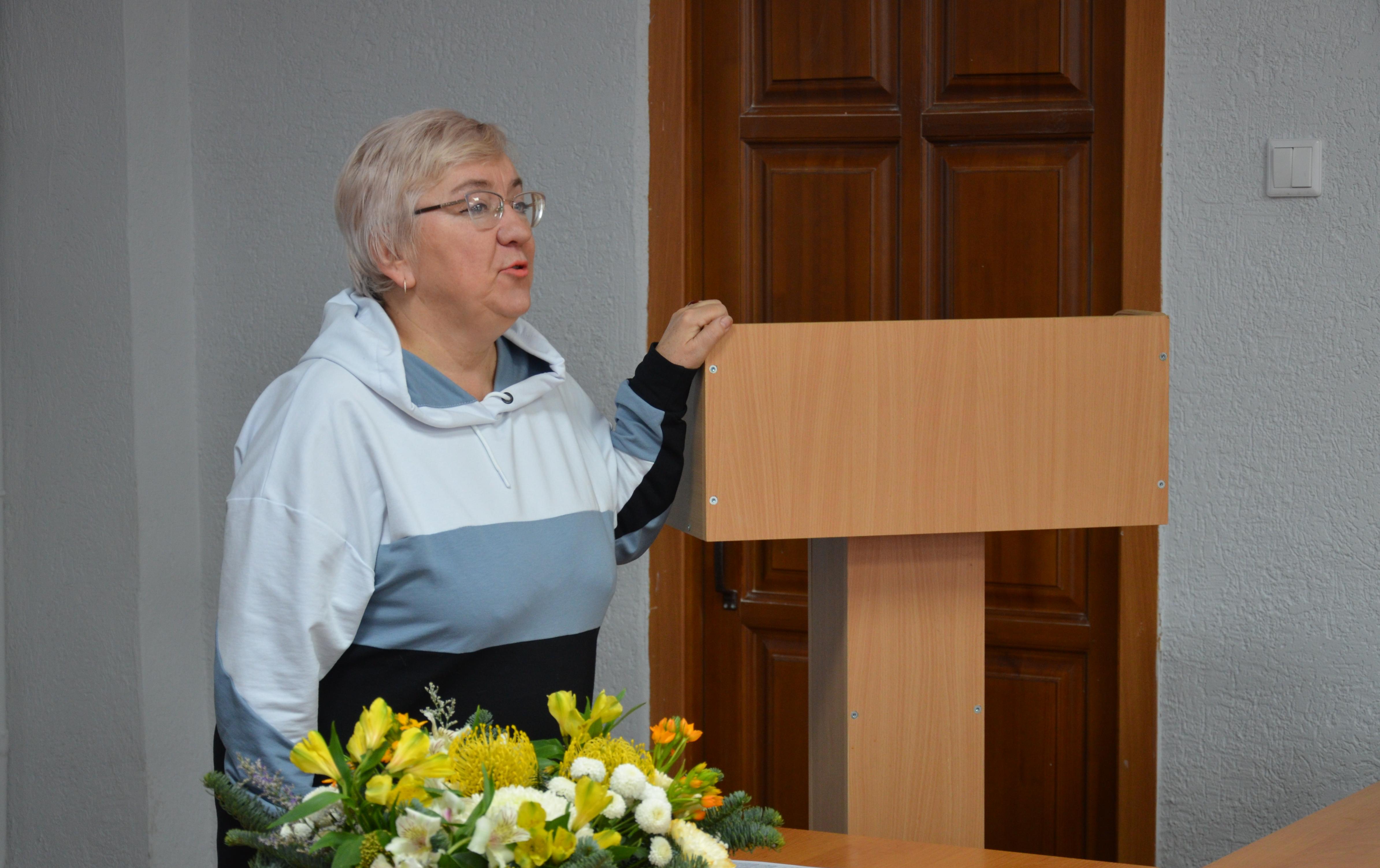 ФОТО к новости: Космос Эльвиры Горюхиной: в НГПУ прошли чтения в память журналиста и педагога