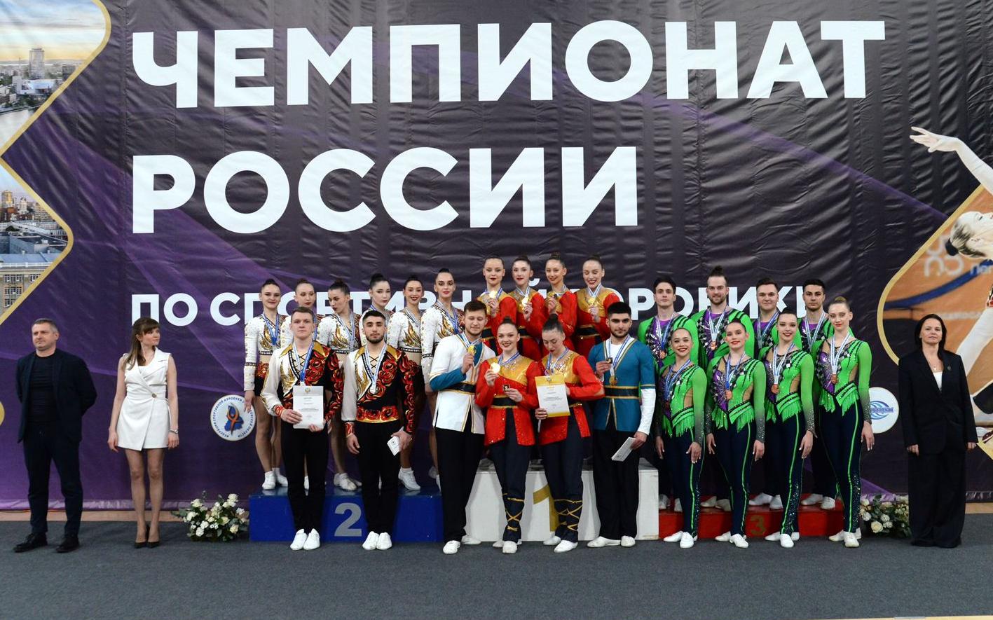ФОТО к новости: Студентка НГПУ завоевала серебро и бронзу на чемпионате России по спортивной аэробике