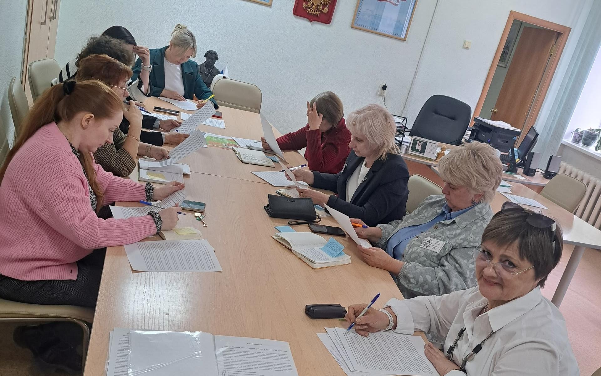 ФОТО к новости: Практикум с управленческой командой НГПЛ им. А.С. Пушкина: решаем сложные задачи вместе