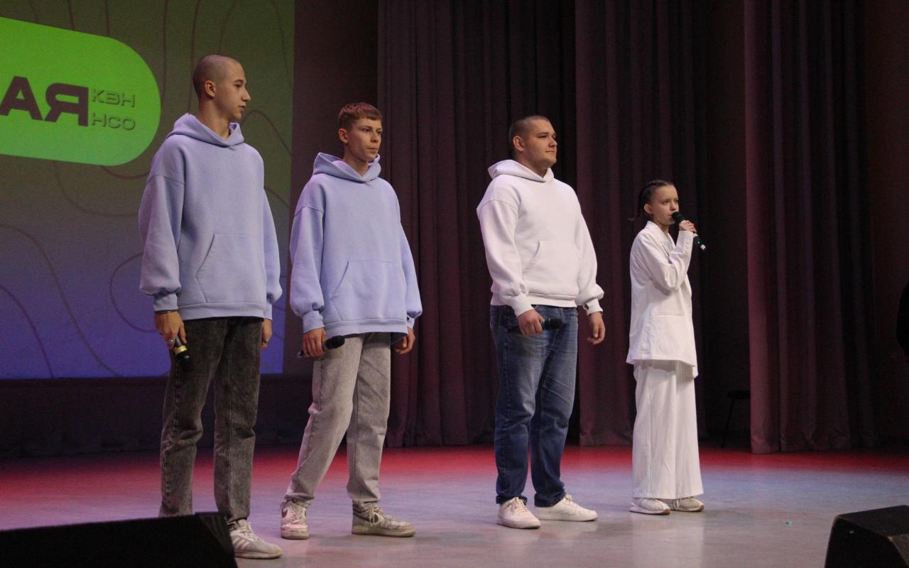 ФОТО к новости: В НГПУ прошёл фестиваль Молодёжной лиги КВН – 2025