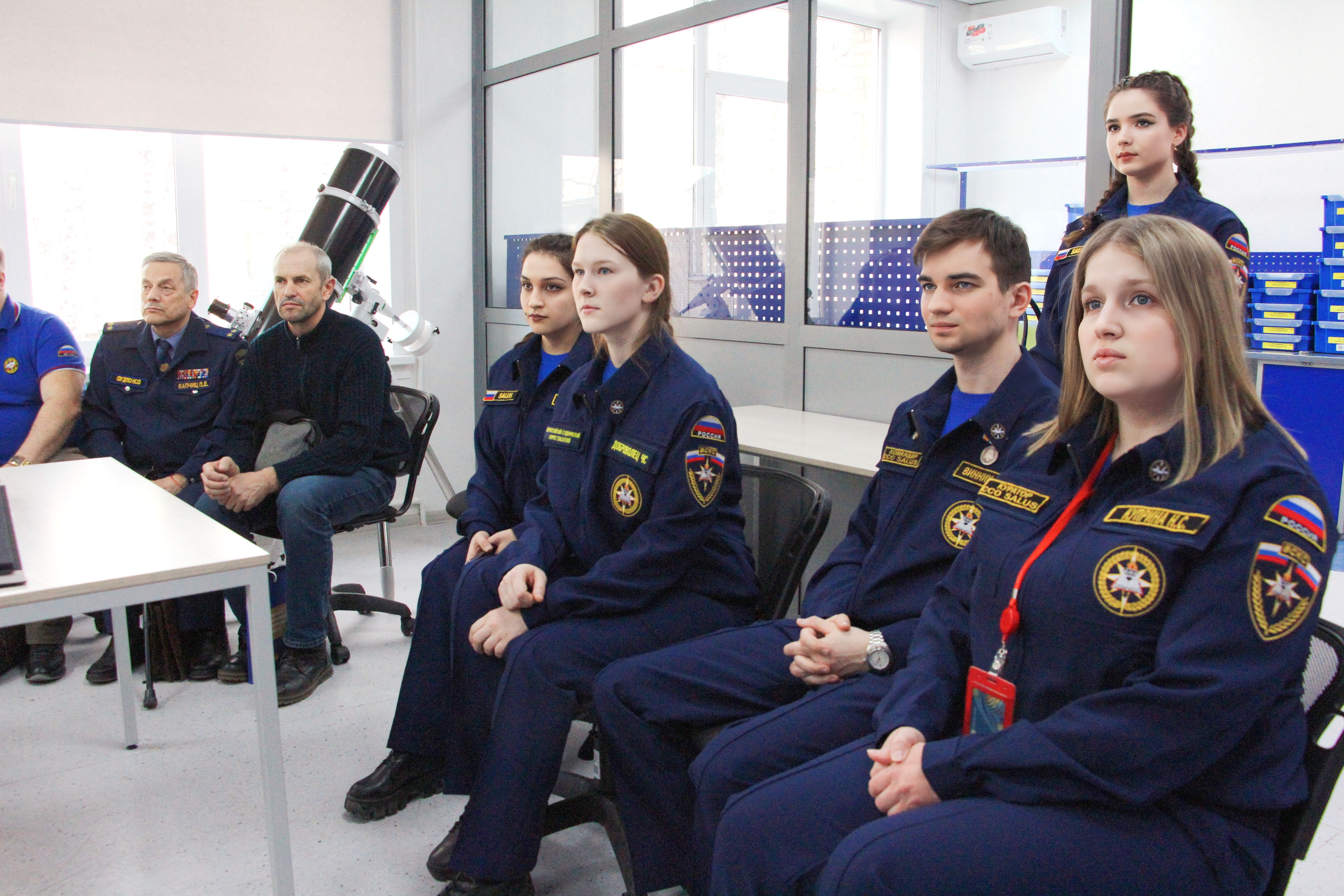 ФОТО к новости: НГПУ посетила делегация руководителей пожарных дружин Беловодского района ЛНР 
