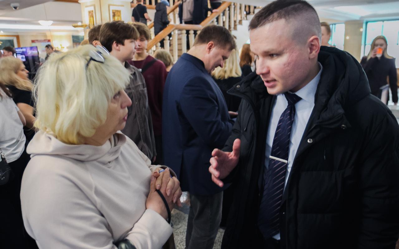 ФОТО к новости: День открытых дверей вузов Новосибирской области: НГПУ — в центре внимания абитуриентов