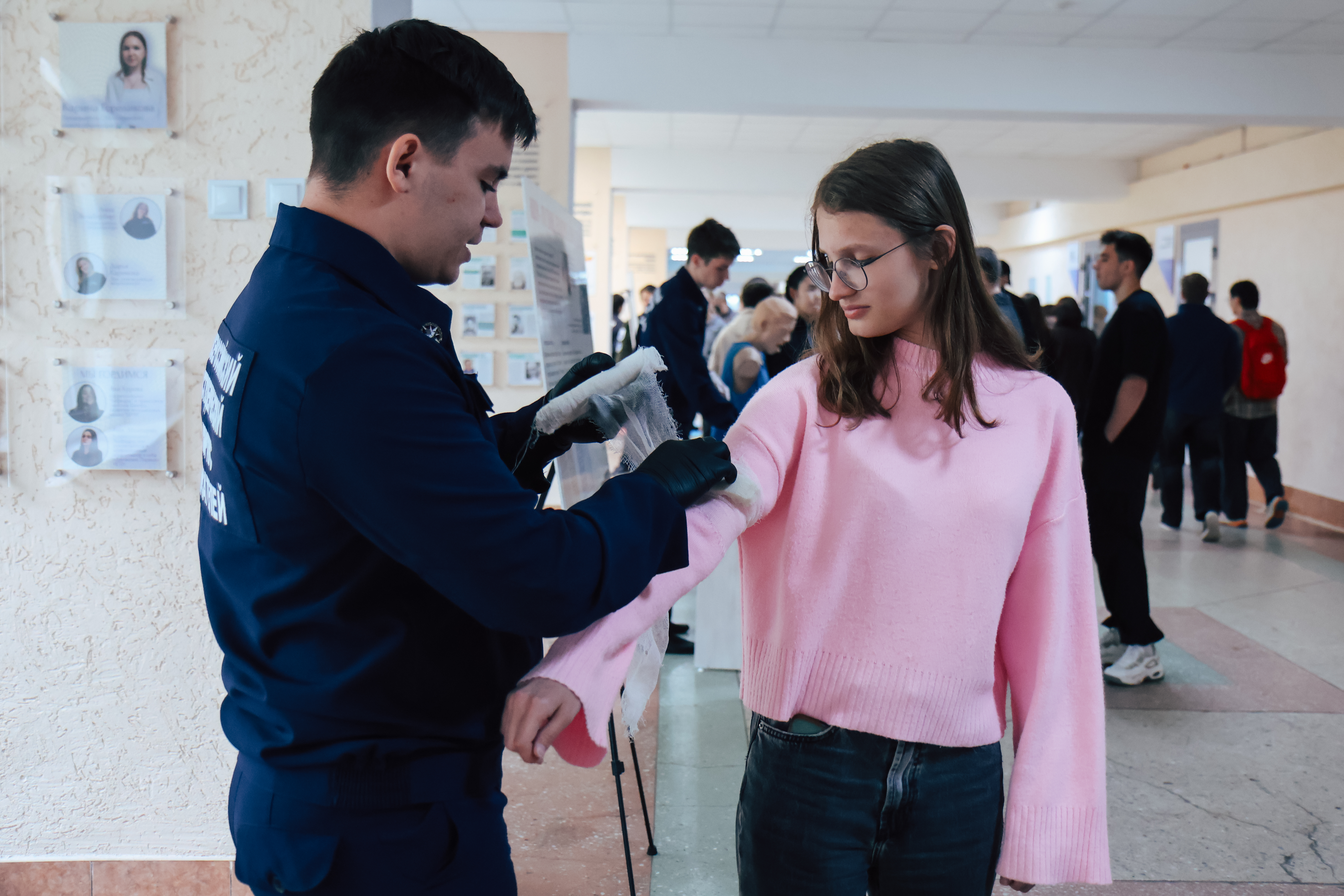 ФОТО к новости: Безопасность, практика и работа с детьми: в НГПУ совместно с РСО готовят будущих вожатых