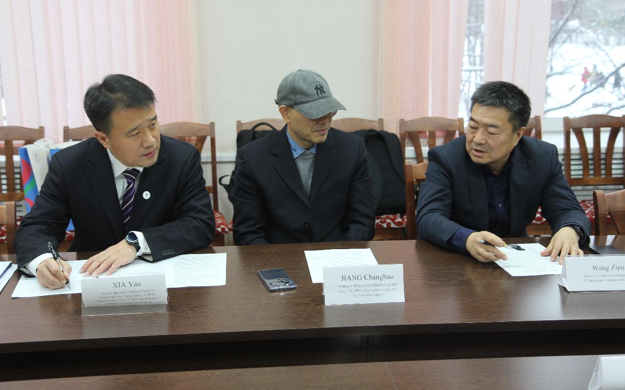 ФОТО к новости: Спорт – язык дружбы: НГПУ устанавливает сотрудничество еще с одним вузом Китайской Народной Республики